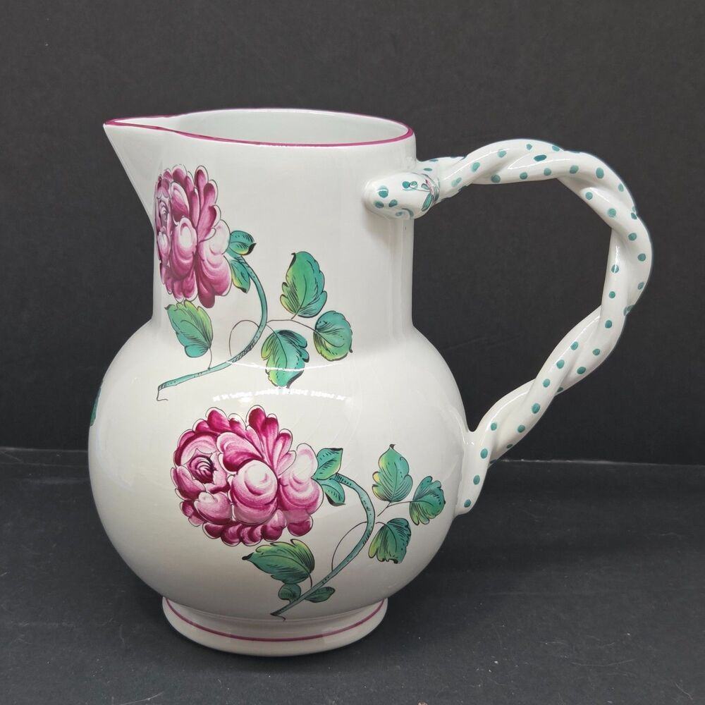 Tiffany And Company "STRASBOURG" 8 1/2"T X 6" D Vintage Pitcher GUC